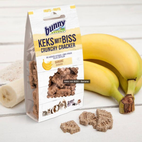 bunny NATUR – Keks mit BISS Banane