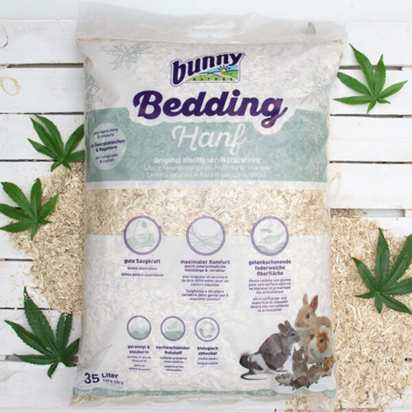 bunny NATUR – Einstreu Bedding Hanf