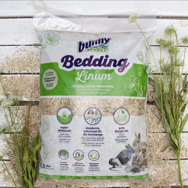 bunny NATUR – Einstreu Bedding Linum